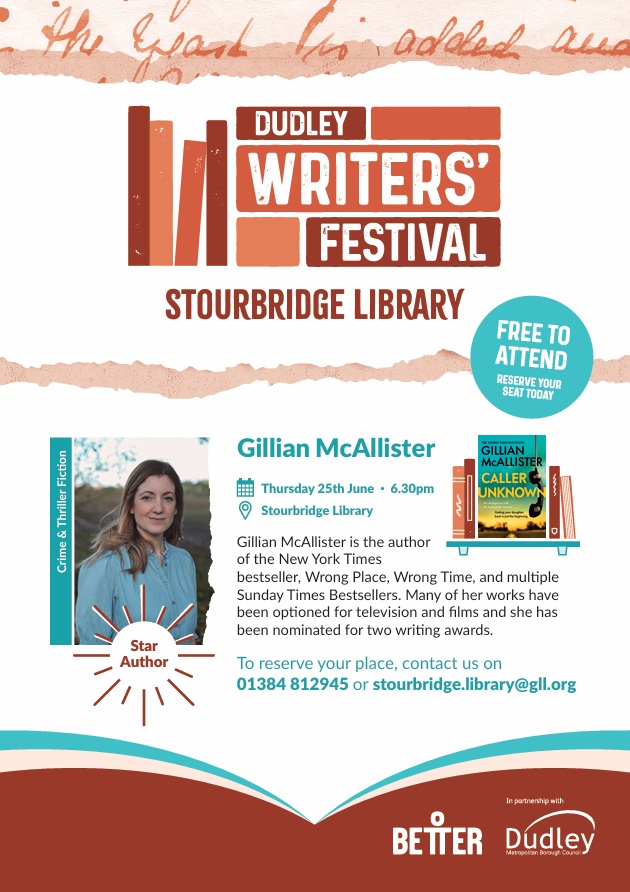 Stourbridge Library - Gillian McAllister